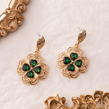 Load image into Gallery viewer, Casual Clover - Green earring A046
