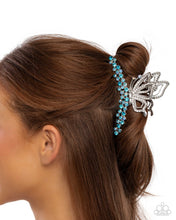 Load image into Gallery viewer, Admirable Administration - Blue claw hair clip F041/F042

