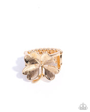 Load image into Gallery viewer, Low-Key Luck - Gold ring C011
