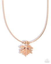 Load image into Gallery viewer, Lovely Leaf - Brown necklace A055
