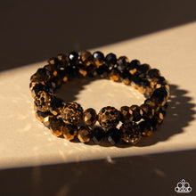 Load image into Gallery viewer, Speckled Sentiment - Brown bracelet PINK DIAMOND EXCLUSIVE F051/F057
