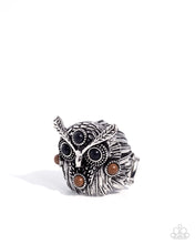 Load image into Gallery viewer, Owl Obligato - Brown ring F031
