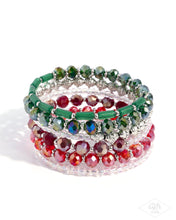 Load image into Gallery viewer, Stacked Surprise - Multi coil bracelet UP
