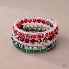 Load image into Gallery viewer, Stacked Surprise - Multi coil bracelet UP
