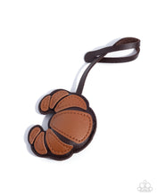 Load image into Gallery viewer, Croissant Commodity - Brown bag charm B085
