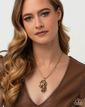 Load image into Gallery viewer, Ferocious Feline - Gold necklace March 2026 LOP G052
