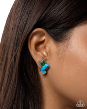 Load image into Gallery viewer, Hummingbird Honor - Multi post earring G046
