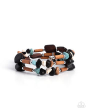 Load image into Gallery viewer, Sensational Stones - Black bracelet 6/3 preorder
