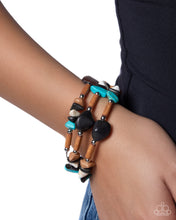 Load image into Gallery viewer, Sensational Stones - Black bracelet 6/3 preorder
