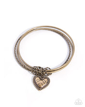 Load image into Gallery viewer, Whirlwind Romance - Brass bracelet 6/3 preorder
