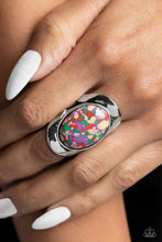 Load image into Gallery viewer, Terrazzo Tribute - Purple Ring E081
