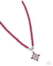 Load image into Gallery viewer, Athenian Affection - Red Necklace G107
