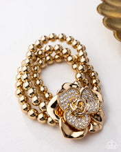 Load image into Gallery viewer, BLOOMING BACKGROUND - GOLD BRACELET DEC 2025 LOP C030/F031
