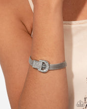 Load image into Gallery viewer, Boldly Buckled  - White bracelet June 2025 LOP LR
