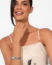 Load image into Gallery viewer, Boldly Buckled  - White bracelet June 2025 LOP LR
