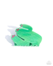 Load image into Gallery viewer, Cactus Clip - Green Hair Clip E021
