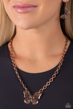 Load image into Gallery viewer, Midair Monochromatic - Copper necklace A025
