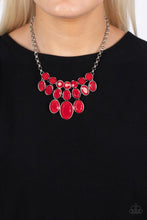 Load image into Gallery viewer, Delectable Daydream - Red Necklace C017
