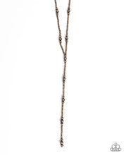 Load image into Gallery viewer, Elongated Element - Brass Necklace F044
