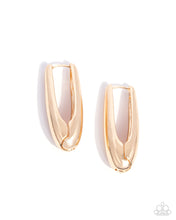 Load image into Gallery viewer, Eloquent Estate - gold hinge hoop earring Cyber Monday 2024 A071
