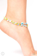 Load image into Gallery viewer, Enchanting Energy - Yellow Anklet D072
