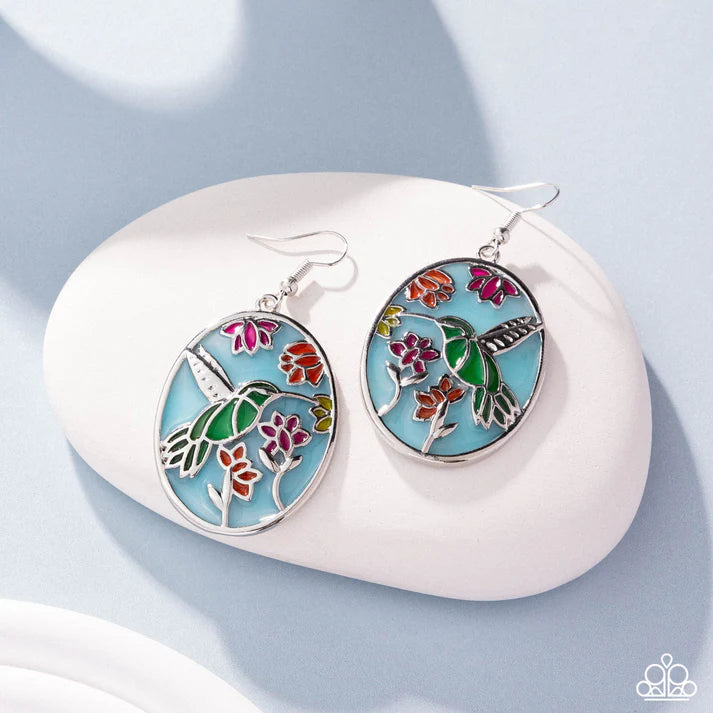 Hummingbird Haven - Multi earring EMP 2025 EXCLUSIVE E053