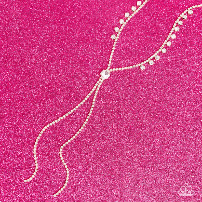 Synchronized Shimmer - Gold necklace A030