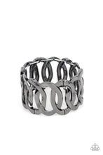 Load image into Gallery viewer, Industrial Indulgence - Black bracelet B056
