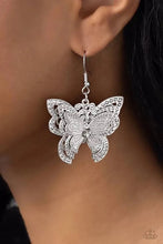 Load image into Gallery viewer, Layered Launch - white earring A074
