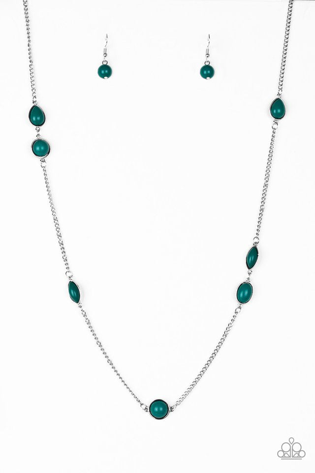 Pacific Piers - Green necklace 1571