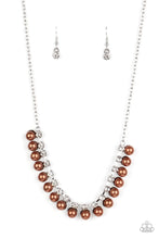 Load image into Gallery viewer, Frozen in TIMELESS - brown necklace 1595
