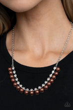 Load image into Gallery viewer, Frozen in TIMELESS - brown necklace 1595
