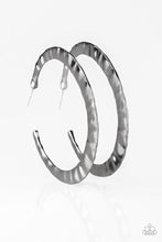 Load image into Gallery viewer, Slayers Gonna Slay - Black hoop earring 1594
