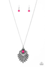 Load image into Gallery viewer, Inde-PENDANT Idol - pink necklace 1593
