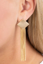 Load image into Gallery viewer, Experimental Elegance - Gold earring B063
