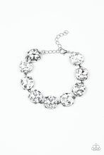 Load image into Gallery viewer, Fabulously Flashy - white bracelet A039
