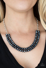 Load image into Gallery viewer, May the Fierce be with you - blue necklace B103
