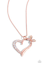 Load image into Gallery viewer, Half-Hearted Haven - Copper necklace A071
