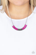 Load image into Gallery viewer, Coup de MANE / pink necklace A046
