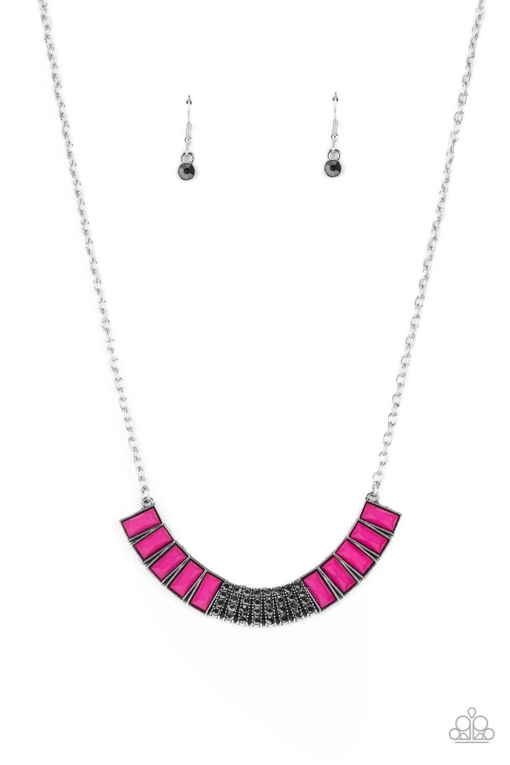 Coup de MANE / pink necklace A046