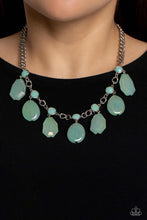 Load image into Gallery viewer, Maldives Mural - green necklace A046
