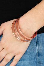 Load image into Gallery viewer, Stackable Style - Copper bracelet A074
