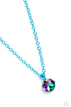 Load image into Gallery viewer, Las Vegas Dip - blue necklace E080
