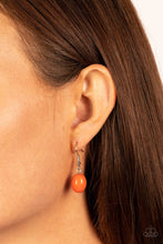 Load image into Gallery viewer, Venetian Voyage - orange necklace C033
