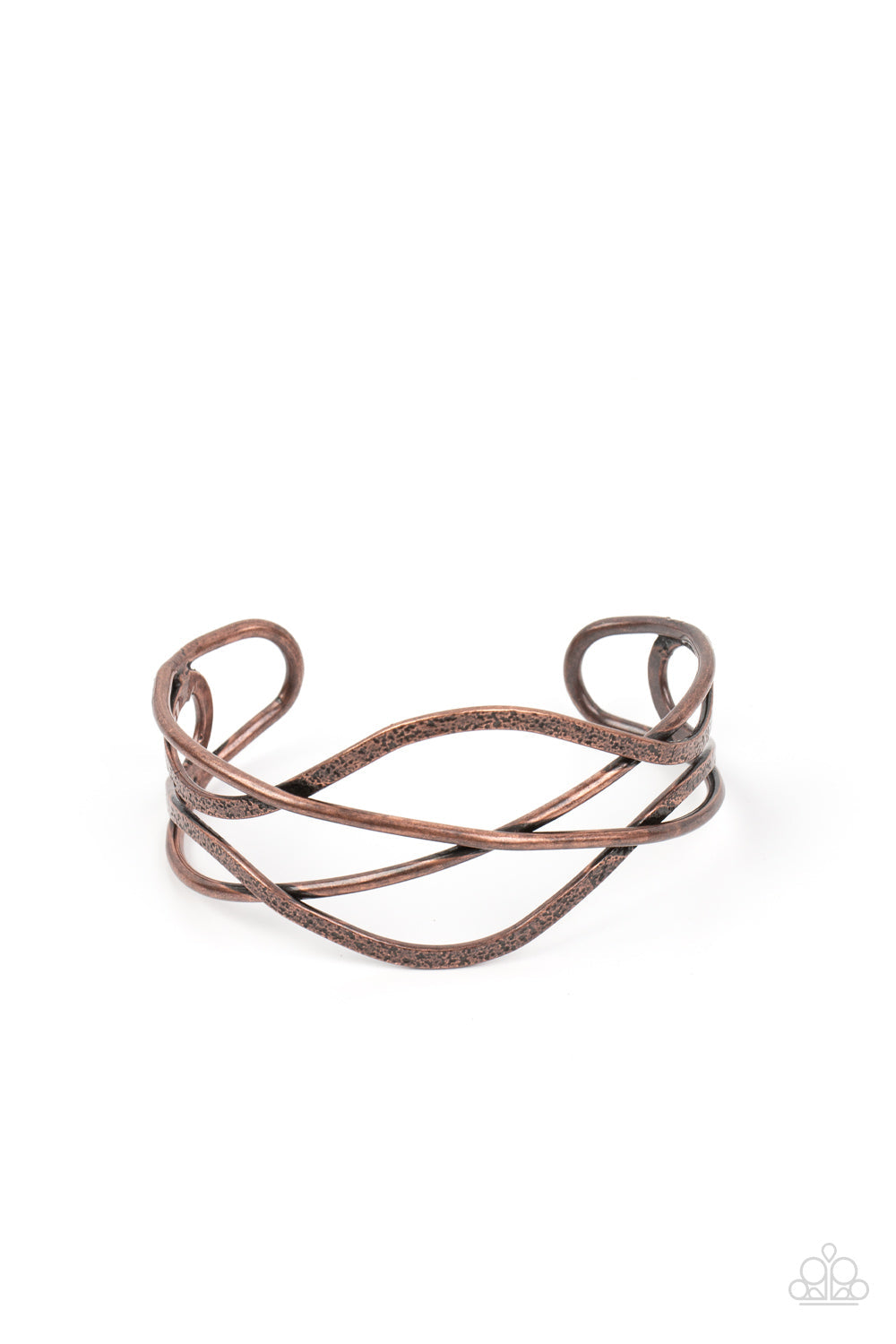 Fierce Fusion - copper cuff bracelet C033