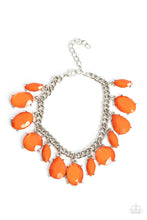 Load image into Gallery viewer, Serendipitous Shimmer - orange bracelet C033
