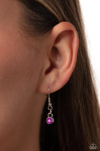 Load image into Gallery viewer, Maldives Mural - purple necklace C033
