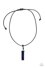 Load image into Gallery viewer, Comes back ZEN-fold - blue urban necklace C033
