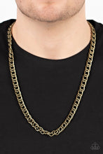 Load image into Gallery viewer, Pro League - brass urban necklace C033
