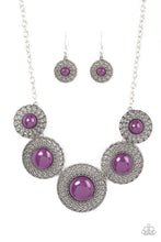 Load image into Gallery viewer, Detail Orientated - purple necklace C033
